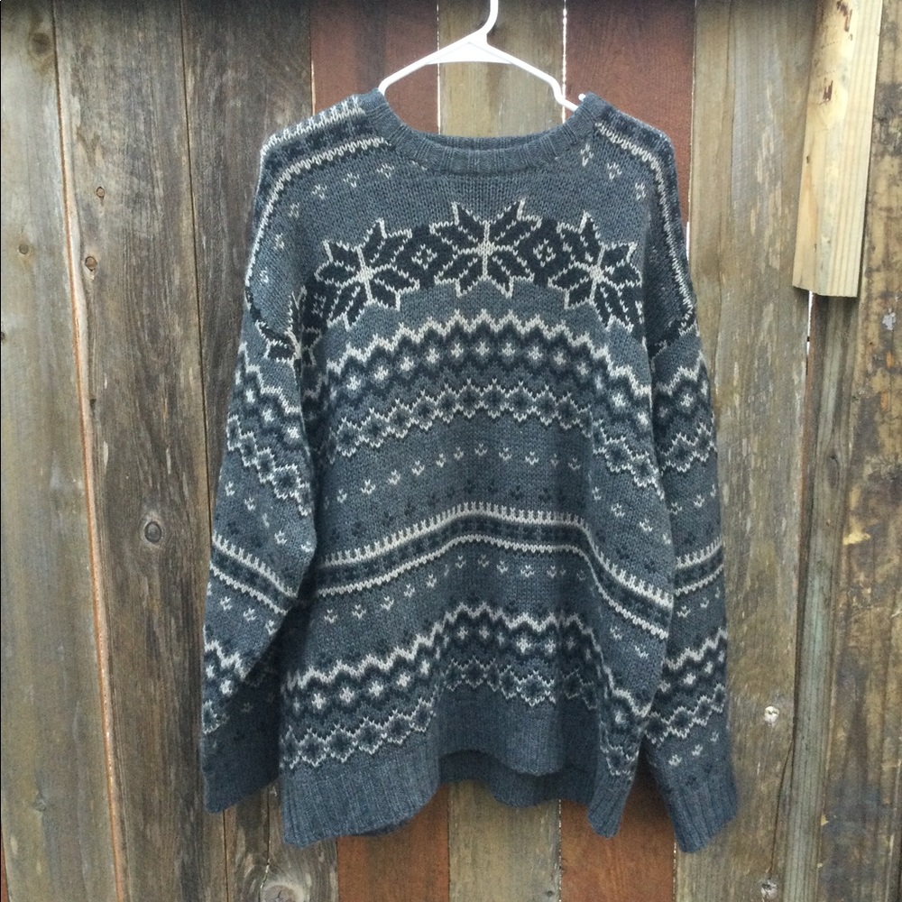 J.Crew 100% Wool Men’s Sweater Size L